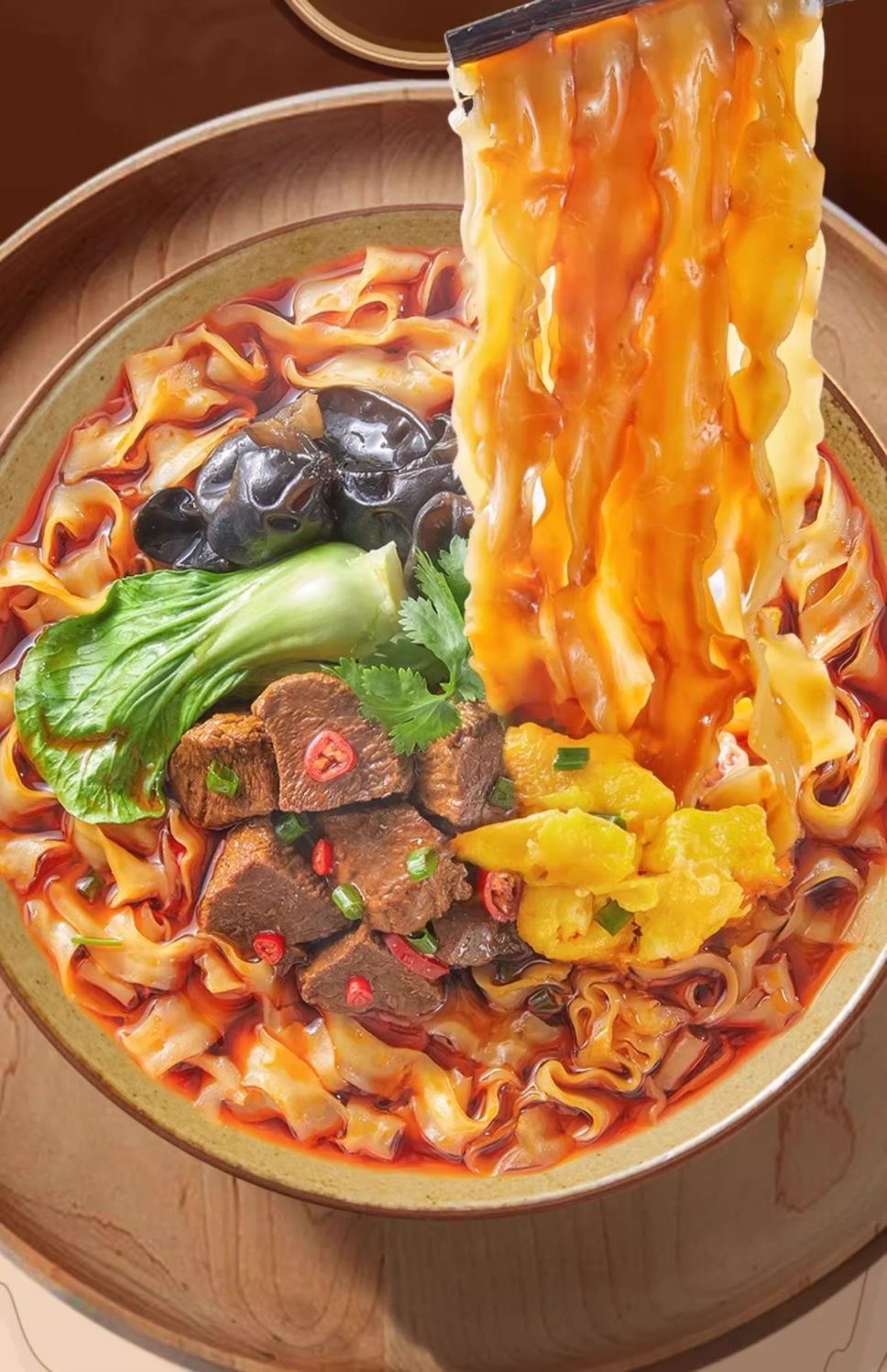 Sliced Knife Cut Braised Noodles
