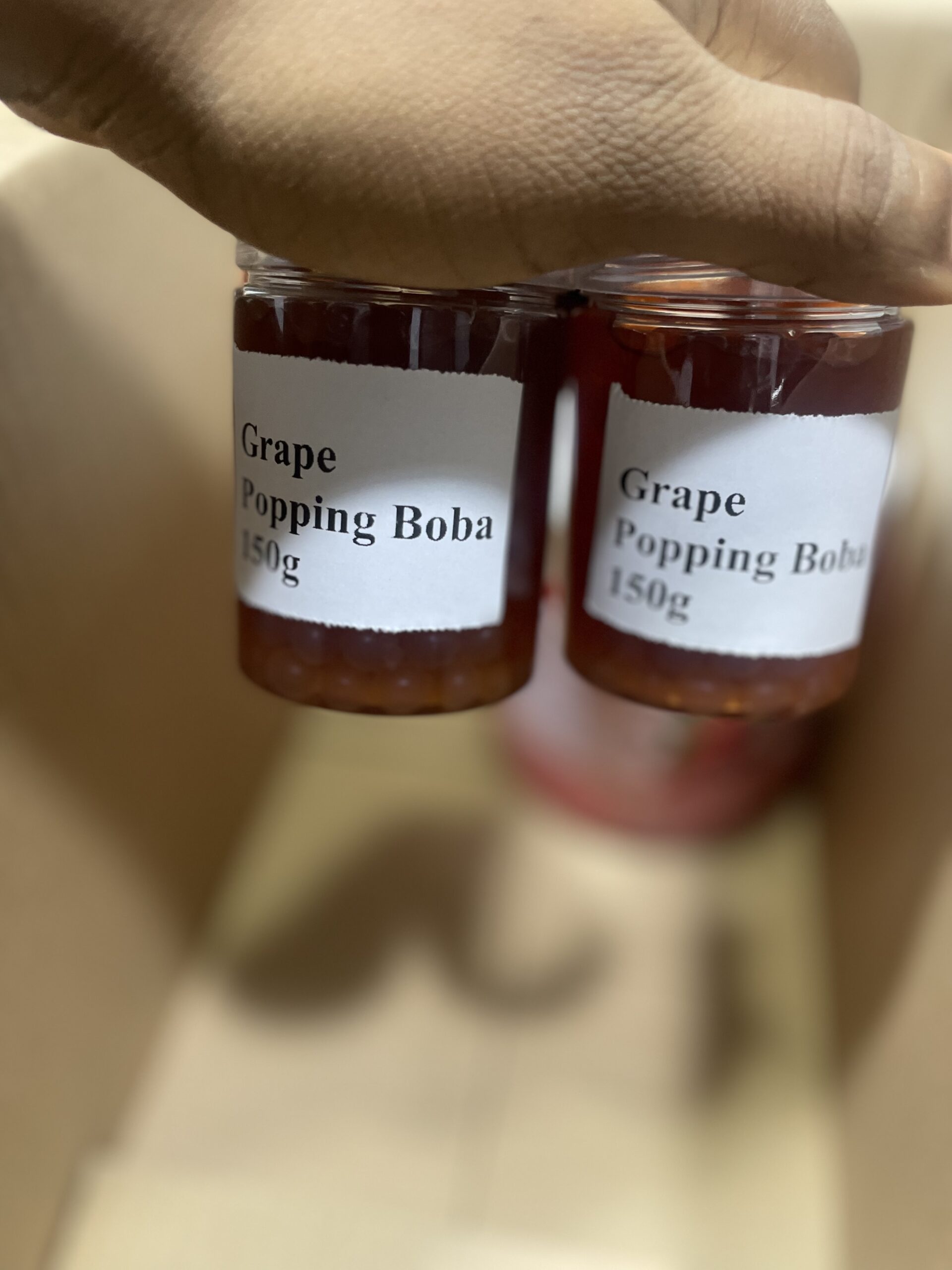 Grape popping boba 150g