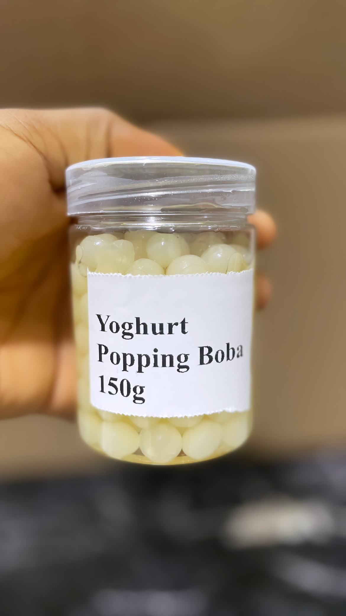 Yoghurt Popping Boba 150g