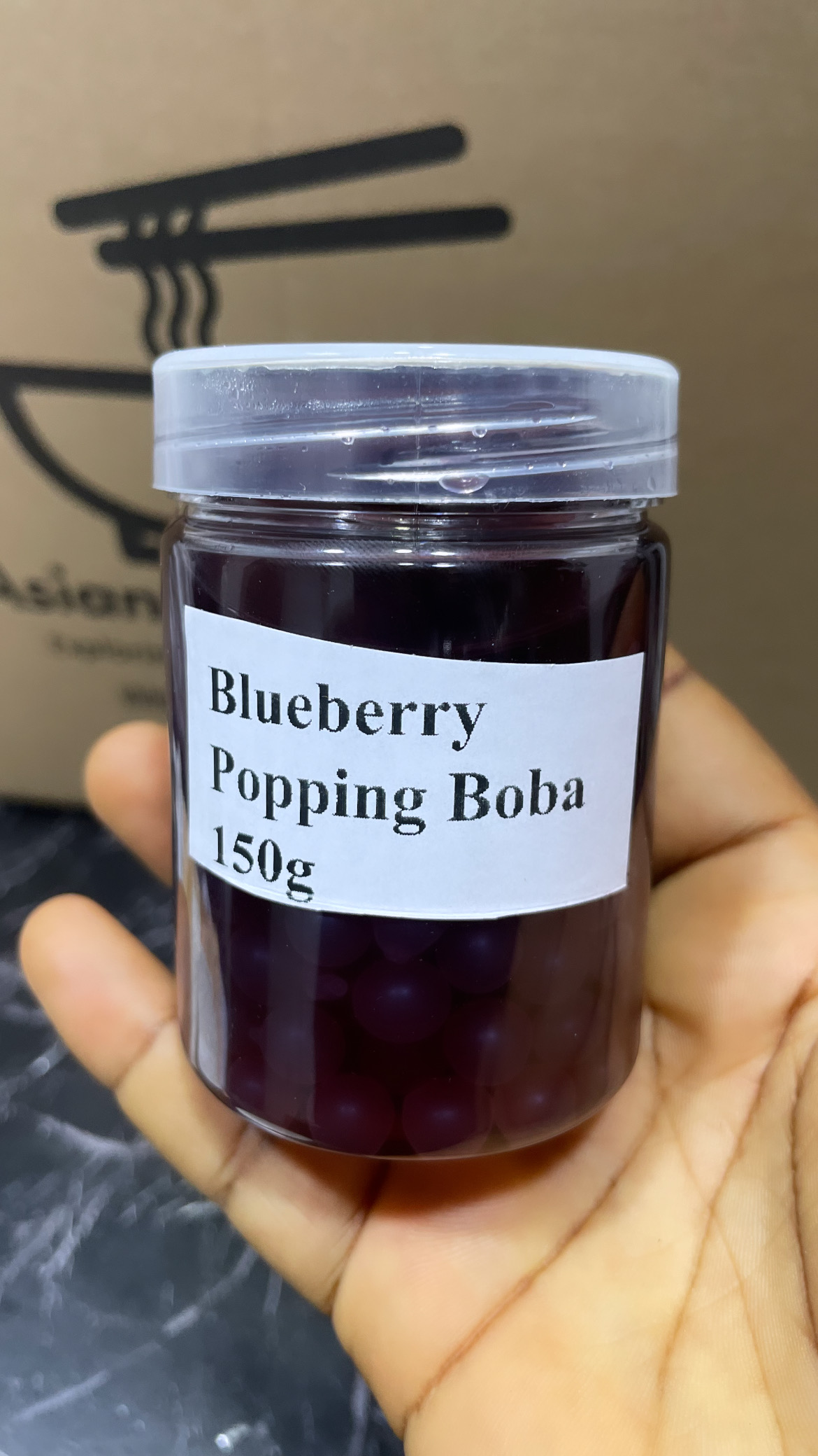 Blueberry Popping Boba 150g