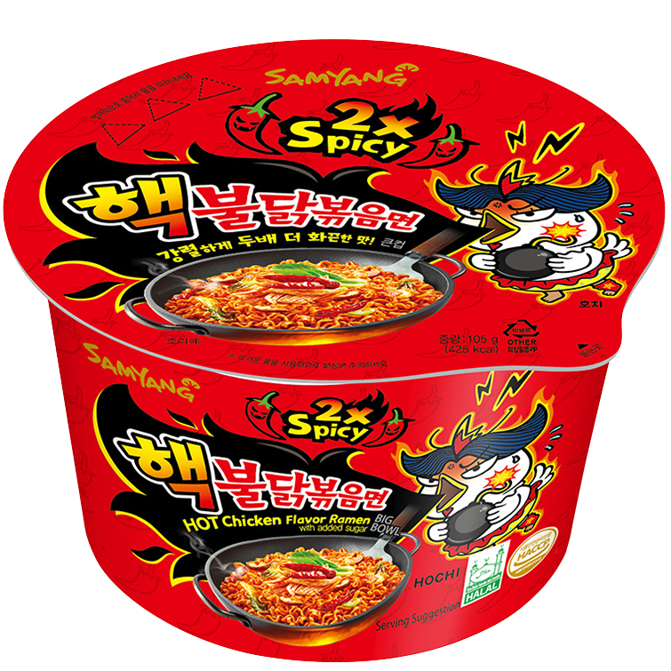 Samyang 2x Spicy Bowl Ramen