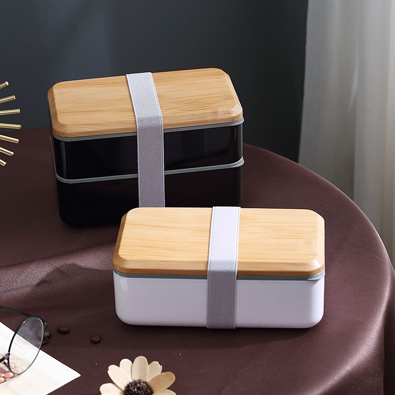 Japanese style double layer bento