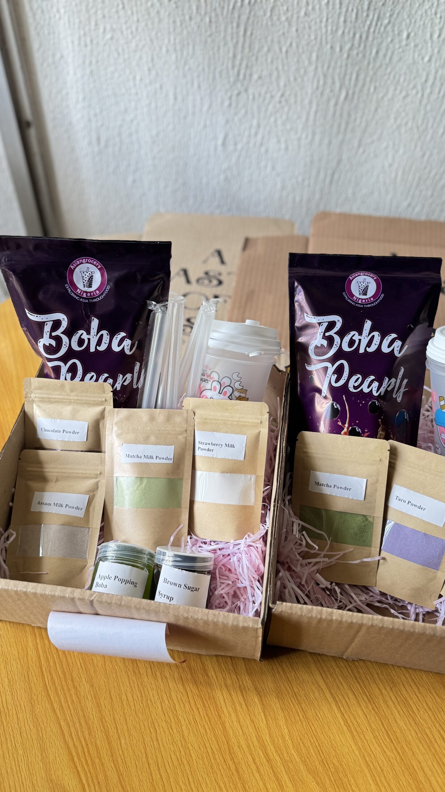 Boba Set (Milk Tea Variant)